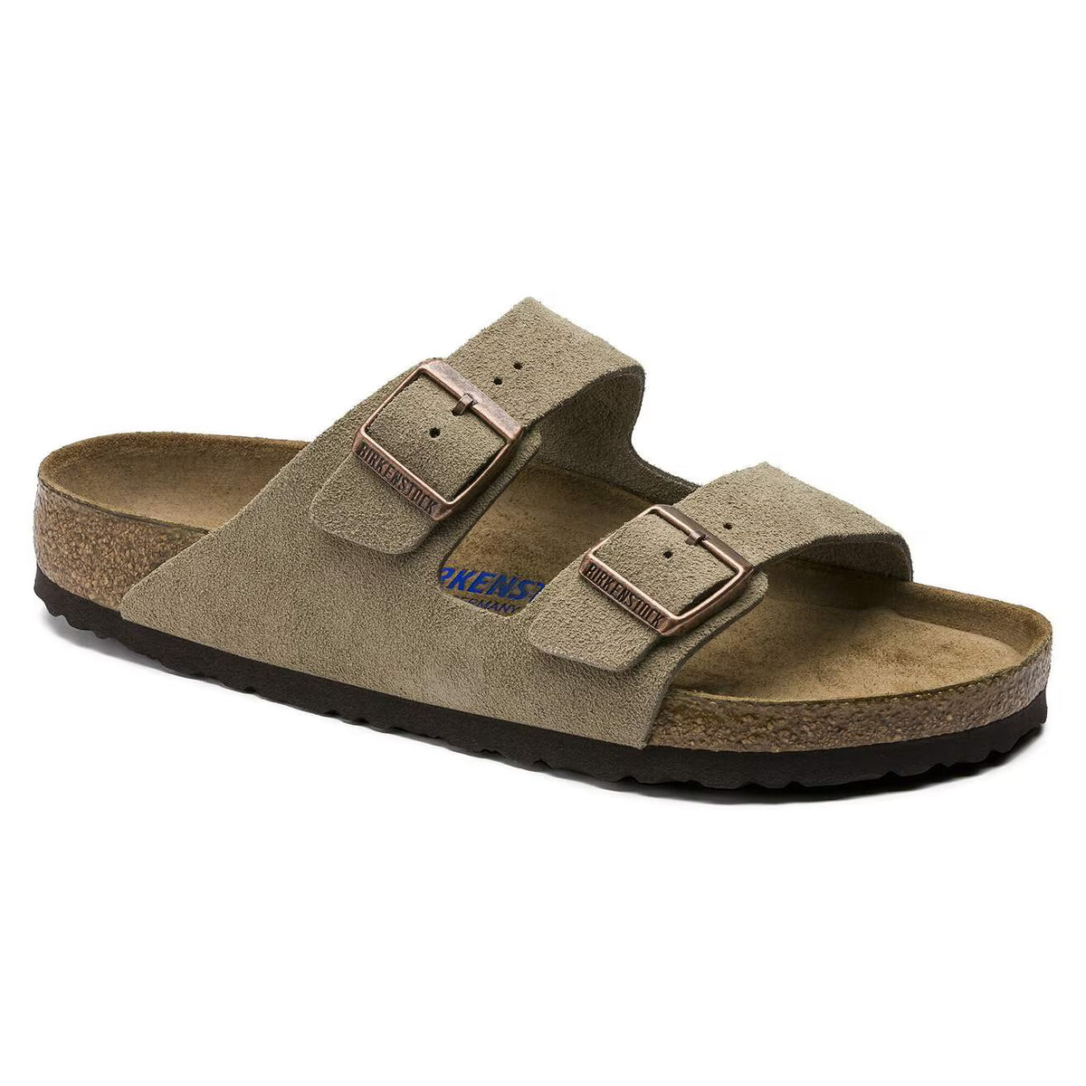 SANDALO ARIZONA SUEDE TAUPE