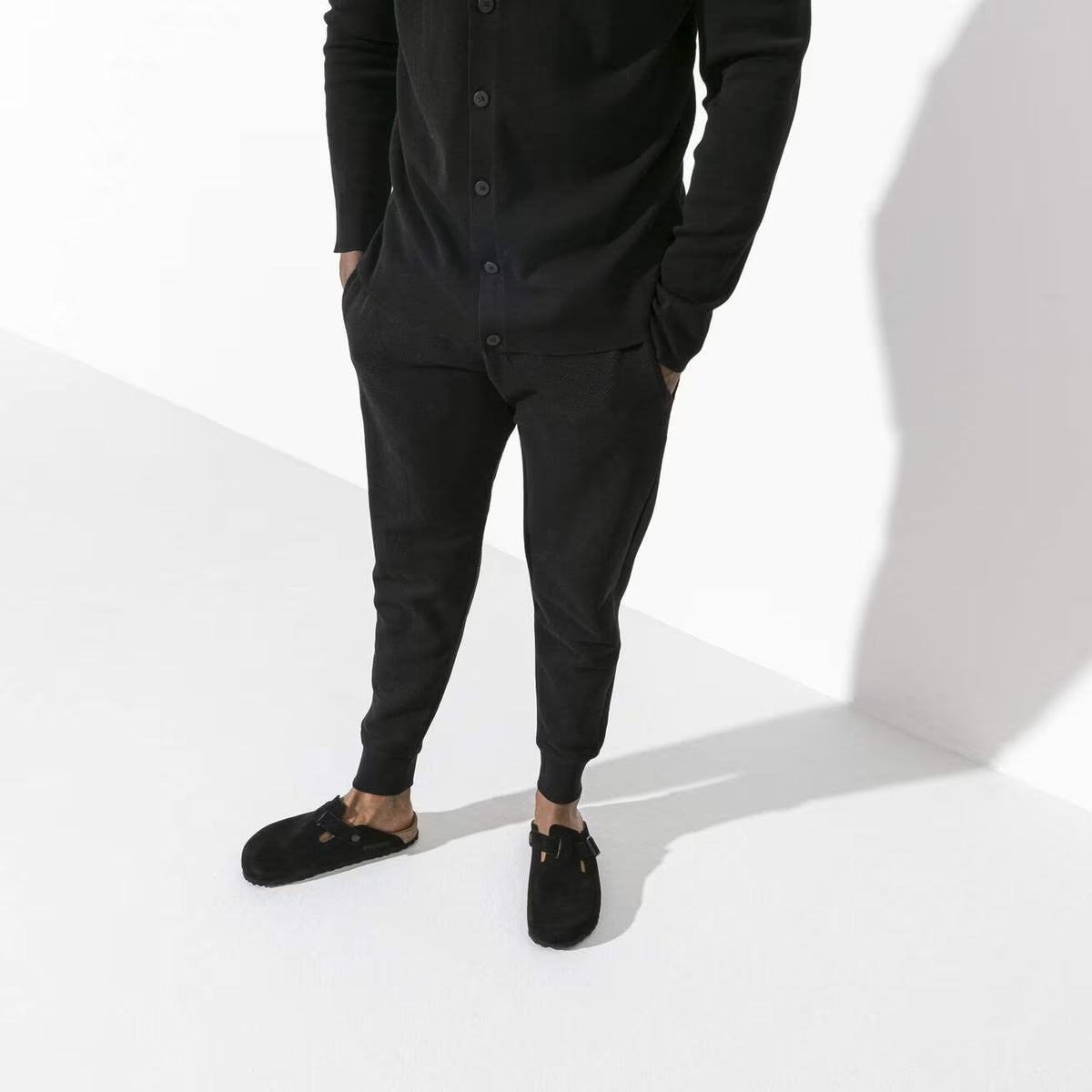 BOSTON SABOT SUEDE BLACK