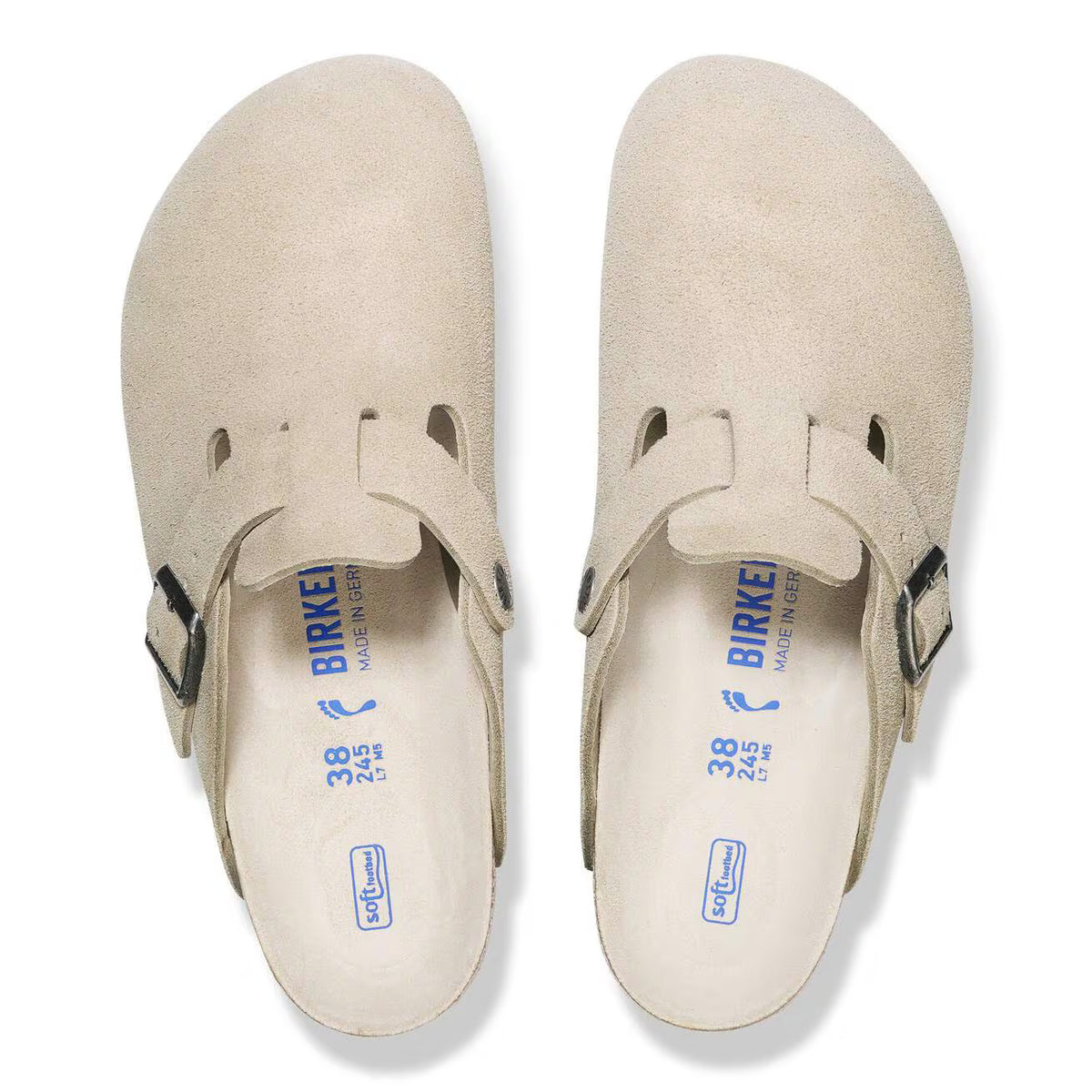 BOSTON SABOT SUEDE CREAM