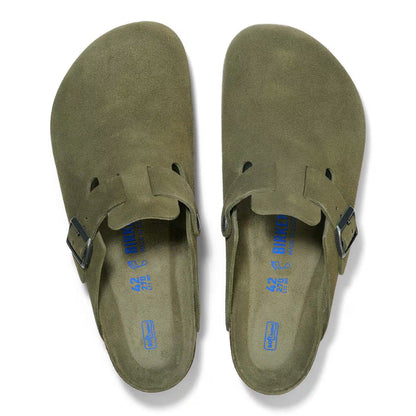 BOSTON SABOT SUEDE GREEN