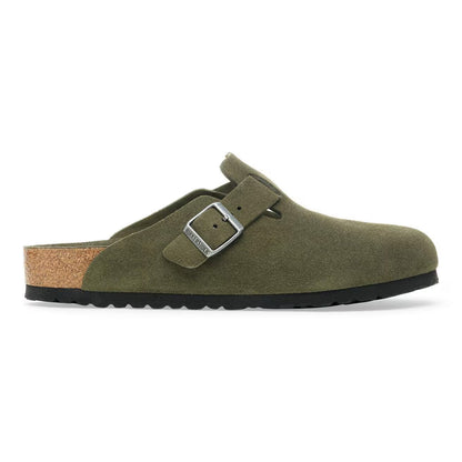 BOSTON SABOT SUEDE GREEN