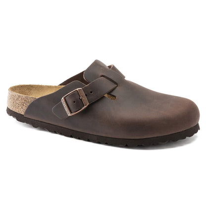 BOSTON SABOT PELLE MOCHA