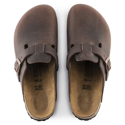 BOSTON SABOT PELLE MOCHA