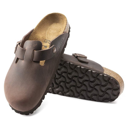 BOSTON SABOT PELLE MOCHA