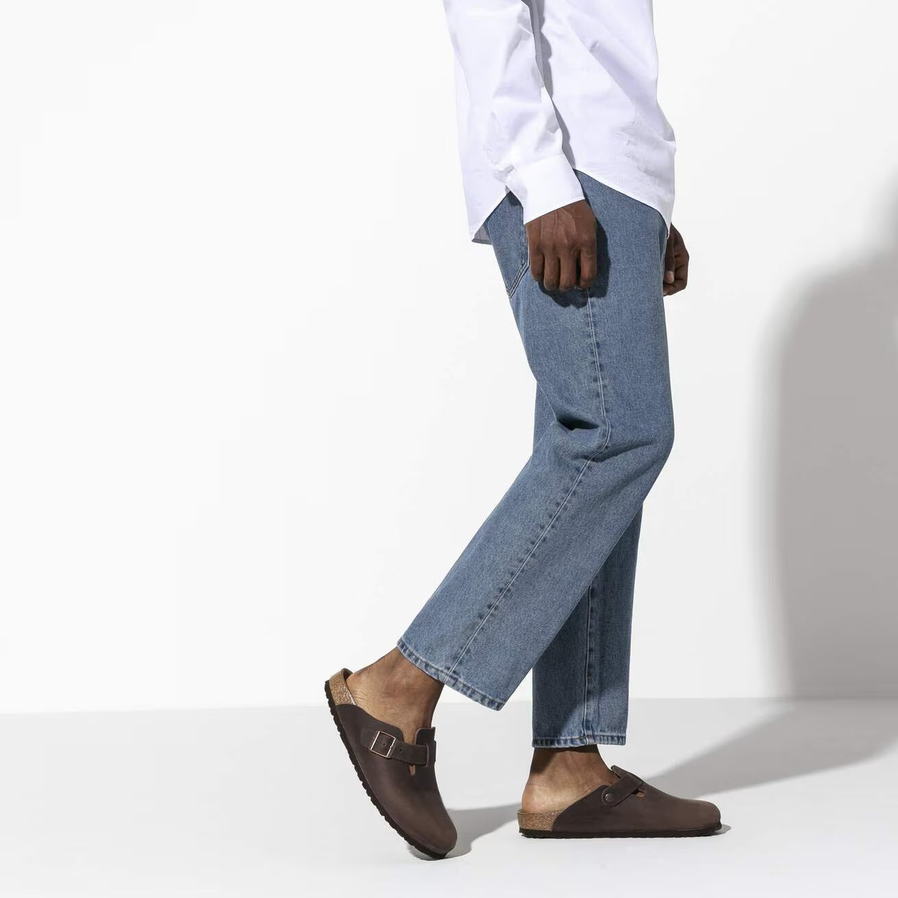 BOSTON SABOT PELLE MOCHA